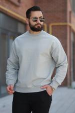 Мужской свишот Лекало: Oversize