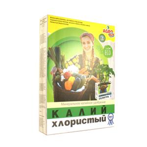 Удобрения: Калий хлористый в картонной пачке 500гр