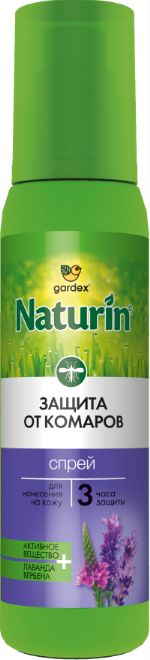 Gardex Naturin Спрей от комаров 100 мл N003