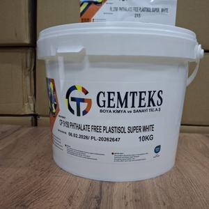 Супер Белая Премиум краска для шелкографии, пластизоль