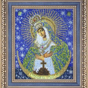 Рамка для иконы Остробрамская богородица 484-685 мир багета, Кроше бисер