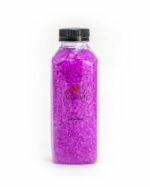 Соль для ванн с шиммером "Мерцающий виноград" фиолетовая 250г+-10г, бутылка пластик BO306-12