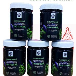 Пихтовый экстракт/Напиток вместо чая и кофе
100 %натуральный продукт пароводяной дистилляции пихтовой &#34;лапки&#34;, произрастающей в экологически чистых районах Сибири, с последующей фильтрацией и выпариванием до сгущения. Густая жидкость темно-коричневого цвета, с характерным хвойным запахом. Уникальный природный комплекс активных веществ и витаминов. Экстракт укрепляет иммунитет в период простудно-вирусных заболеваний, устраняет гиповитаминоз, поднимает гемоглабин. Также рекомендуется для выведения шлаков и токсинов из организма, для укрепления сердечно-сосудистой системы. Способ применения: от 0,25 до 1 чайной ложки развести в стакане теплой или прохладной воды, можно добавить мед. Рекомендуется принимать 3 раза в день. Состав: Abies sibirica needle extract (хвойный экстракт пихты сибирской). Витамины: А, В, С, Е. Микроэлементы: K, Ca, Mg, Na, Fe, Zn, фитонциды, комплекс растительных полифенолов, хлорофилл, дубильные вещества, В-каротин.
