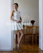 Платье с завязками на шее Buravova brand