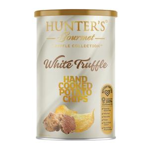 Картофельные чипсы ручной обжарки Hunter&#39;s Gourmet со вкусом &#34;Белый Трюфель&#34; 150гр банка