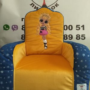 Кресло детское поролоновое размер: 65*60 см состоит: материал плюш, принт, поролон, синтепон, подходит для детей от года до 7 лет, прекрасный вариант как игрушка и как детская мебель