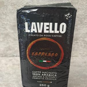 Кофе LAVELLO Espresso 250 гр порошок Италия