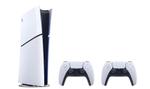 Sony PlayStation 5 Slim Standard Edition Console, Detachable Disk Drive, Extra Controller, Support 4K @ 120Hz, AMD Ryzen x86-64, AMD Radeon RDNA 2 GPU, 16GB RAM, 1TB SSD, INTL Version, White 148543