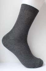 Носки мужские классические сетка темно-серые Jastior с-09