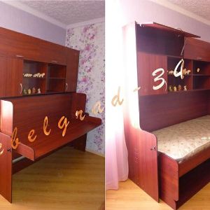 Кровать стол Элодия&#34; трансформер. Мебель трансформер производится в России - и является результатом  труда множества  квалифицированных специалистов...               