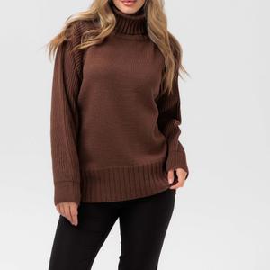 Качественный женский свитер вязаный, стильный и удобный для создания модных образов. Отлично подходит для розничной торговли.