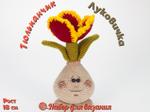 Набор для вязания игрушки крючком Тюльпан