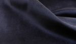 Ткань велюровая на поролоне Алоба, ширина 148 см Черный цвет