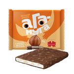 Шоколад молочный "Ага-нуга" с арахисом, миндалем и фундуком 50г