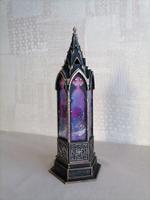 Ночной светильник Готическая башня "Космическая пыль" Lumena core