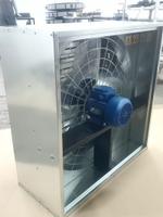 Осевой оконный вентилятор ВО 1100 с жалюзи SHEGAN