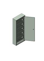 Щит распределительный навесной с фальш панелью ЩРН-60 IP31 ЭПМ ФР-00025158