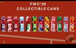 Напиток газированный Coca Cola 330 ml cans FIFA Special Edition