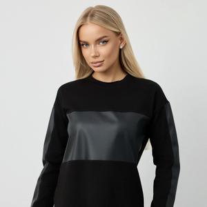 Кофта эко кожа + футтер 2х нитка