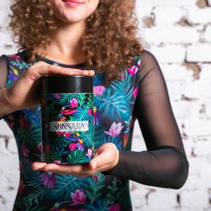 Картонный тубу-футляр для упаковки пазлов