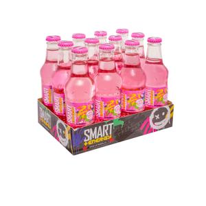 SMART DRINK 

Питахайя без сахара 4 in 1
— это новое поколение напитков в мире, впервые представленное в массовом производстве с 4 натуральными вкусами.
SMART DRINK — это полезное сочетание 4 напитков (витамин 5B, витамин C, энергетический напиток, фруктовый сок, газированные напитки) с низким содержанием сахара и без сахара, а также с эффективными калориями.
Он производится из высококачественного немецкого сырья и производится на высокоскоростной передовой немецкой линии по производству напитков «KRONES» в регионе Ближнего Востока. (55000 бутылок/час).

Доступно в 4 уникальных вкусах.
Tutti Frutti (классический)
Wild Berri
Pitahaya без сахара
Eucalyptus
Все вкусы поставляются в стеклянных бутылках емкостью 200 куб. см.
Подробности упаковки: один поддон (248 упаковок x 12 бутылок) 2976 бутылок / загрузка 20FCl 9 поддонов — 26784 бутылки.
Поддон изготовлен из полимера
каждый поддон обернут нейлоновой пленкой / размер каждого поддона с поддоном составляет 160 см x 120 см x 100 см.
40FCL загружает 22 поддона x 2976 бутылок.