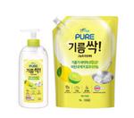 Усиленное средство для мытья посуды от жира Pigeon Pure GREASE-OFF Lemon&Lime с ароматом лимона и лайма 1000 мл, мягкая упаковка 1/12 195-01551