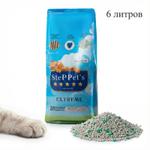 Наполнитель для кошачьего туалета Step Pets 6л