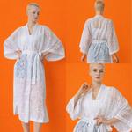 Халат — кимоно Lumière из полупрозрачной ткани