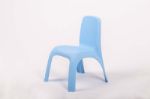 Детский стул "ПластМебель" голубой