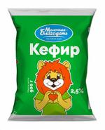 Кефир мдж 2,5% 900г пак 12шт коробка