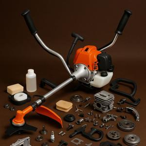 GX35 Триммер, Триммер 0-5 43CC 2-тактный, Триммер 40-5 43CC  2-тактный, 139 Боковой триммер, 139 Ранцевый триммер, комплектующие и расходники для триммера.