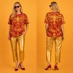 Imperial Rouge Baroque — Роскошная кутюрная футболка