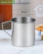 Кружка 500 мл нерж сталь к10-500