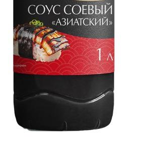 Соус соевый "FISH&amp;DISH"(азиатск.,пэт) 1л
код товара 2202975