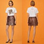 Savage Élégance — Мини-юбка с леопардовым принтом