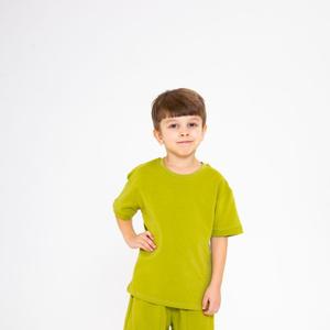 25159FL-7/10 &#34;Комплект для мальчика   фуфайка+шорты (ФУТЕР 2х НИТКА С ЛАЙКРОЙ )  95% хлопок 5% лайкра&#34; 
В наличии