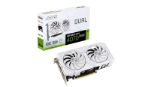 ASUS Dual GeForce RTX 4070 SUPER EVO White OC Edition 12GB, 192-bit GDDR6X, Boost Clock 2550 MHz, AI Performance, NVIDIA DLSS3, 4th Gen Tensor Cores, White 201192