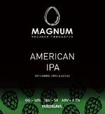 MAGNUM AMERICAN IPA (Dry Hopped Citra & Mosaic)