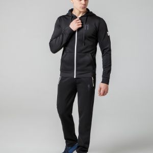 Kiro Tokao КОСТЮМ СПОРТИВНЫЙ KIRO TOKAO УДОБНЫЙ ЧЕРНО-БЕЛЫЙ МОДЕЛЬ 579

