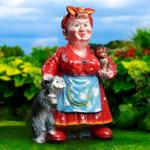 Теща с котом и собакой (51х44х77) гофра упаковка по 1 шт. 3808074