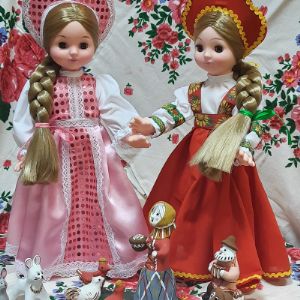 Куклы в народных костюмах, этнические куклы
