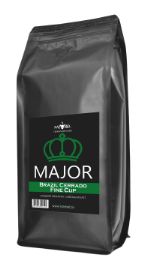 Кофе зерновой свежая обжарка 100% арабика Major Brazil Cerrado NY 2 17/18 Fine Cup