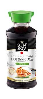 Соус соевый 150 мл. "ЛЕГКИЙ"диспенсер 1/6 шт. с/б "Sen Soy"