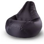 Кресло-мешок Classik Happy-puff Оксфорд L Компакт черный