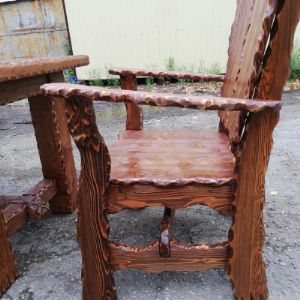 Кресло из лиственницы