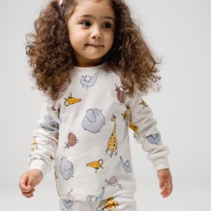 Детская пижама 
Размерный ряд 92- 122
Тип ткани: интерлок, Супрем 
Состав: 100% хлопок