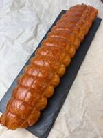 Семга филе спинка горячего копчения. Vk-fish