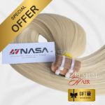 Hair extensions - Normal tape - Blonde color 0003