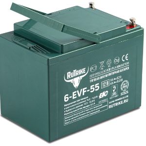 Тяговый аккумулятор RuTrike 6-EVF-55 (12V55A/H C3)