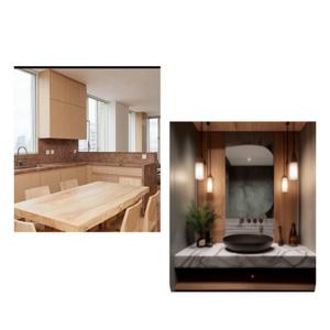 Декоративные натуральные  изделия и материалы для современного интерьера